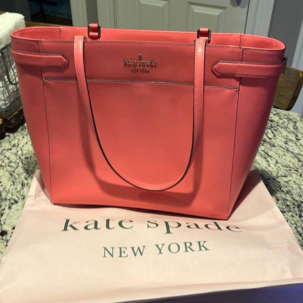 BARBIE pink KATE SPADE Large handbag! NWT